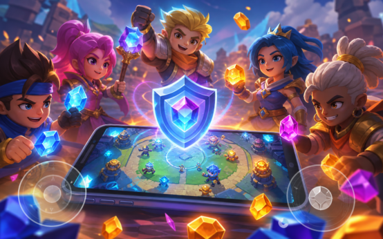 Brawl Stars-inspired safe gaming guide hero image for Gems value tips